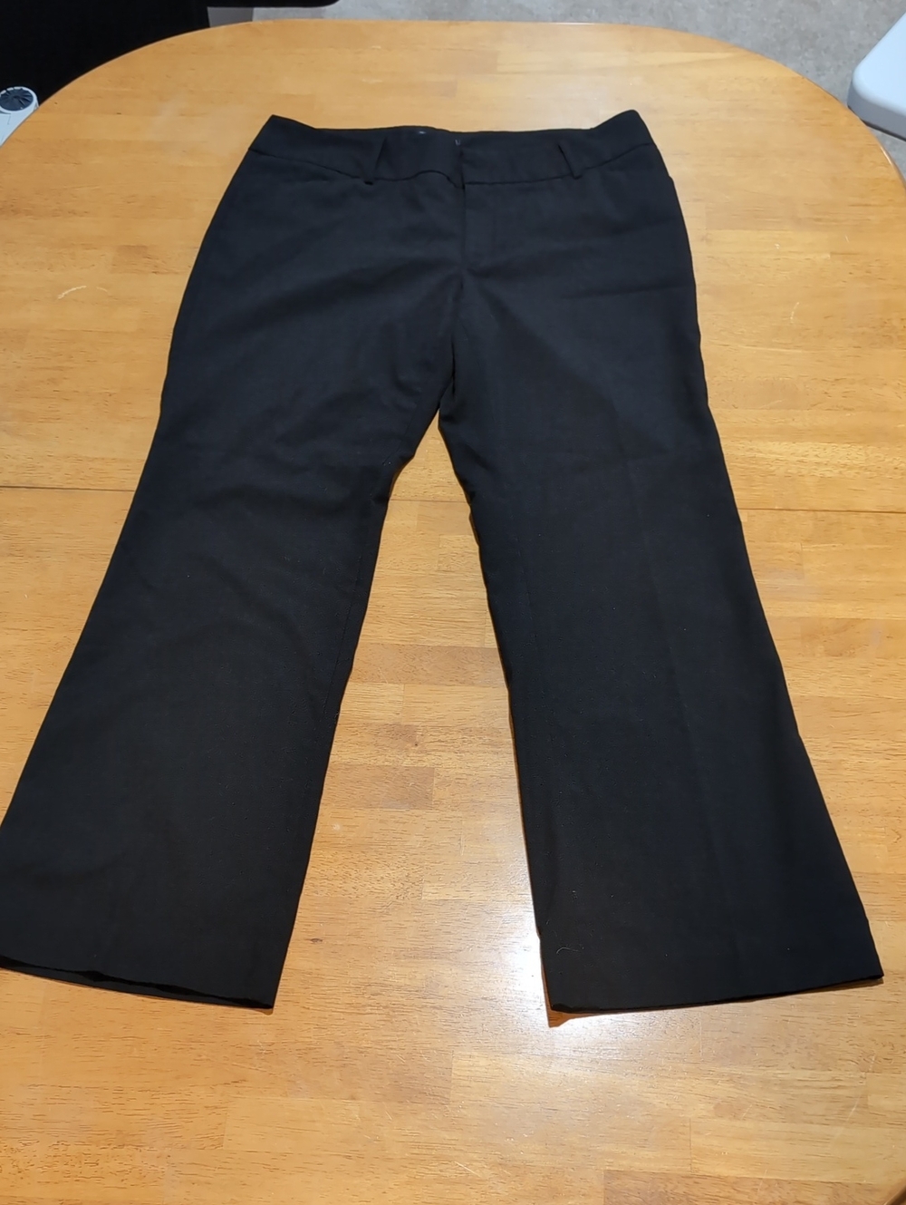 Mossimo Supply Co. Black Boot-Cut Dress Pants